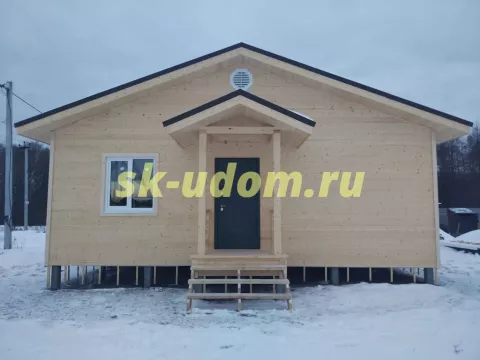 Строительство каркасного дома в д. Уварово Владимирской области