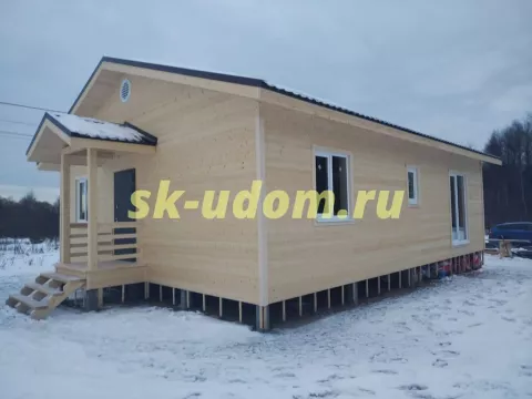 Строительство каркасного дома в д. Уварово Владимирской области