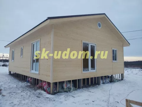 Строительство каркасного дома в д. Уварово Владимирской области
