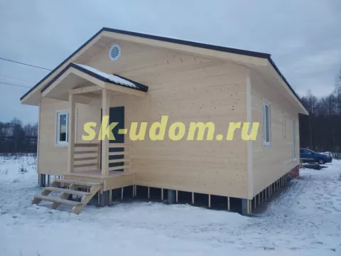 Строительство каркасного дома в д. Уварово Владимирской области