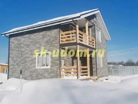 Строительство каркасного дома в д. Васильевка Собинского района Владимирской области