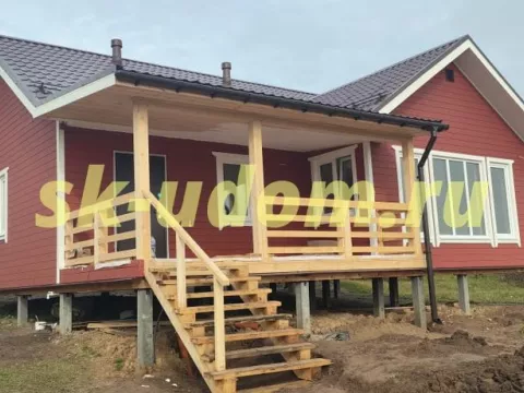 Строительство каркасного дома в с. Васильково Суздальского района Владимирской области