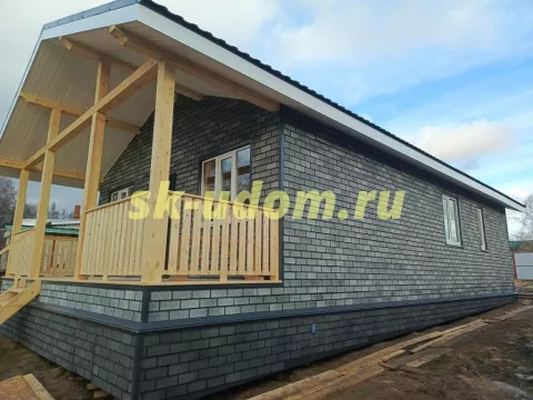 Строительство каркасного дома в д. Васильевка Собинского района Владимирской области