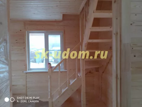Строительство каркасного дома для постоянного проживания в посёлке имени Воровского Ногинского района Московской области