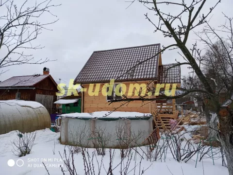 Строительство каркасного дома для постоянного проживания в посёлке имени Воровского Ногинского района Московской области