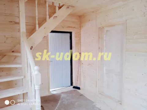 Строительство каркасного дома для постоянного проживания в посёлке имени Воровского Ногинского района Московской области
