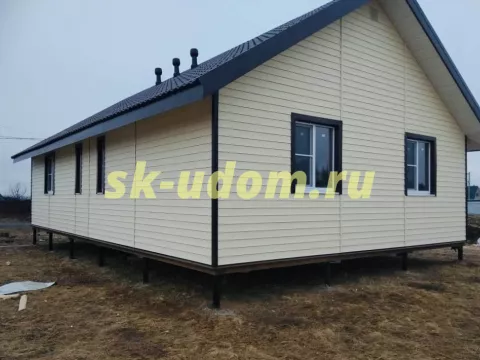 Строительство каркасного дома для постоянного проживания в городе Воскресенск Московской области