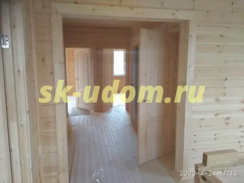 Строительство каркасного дома для постоянного проживания в городе Воскресенск Московской области