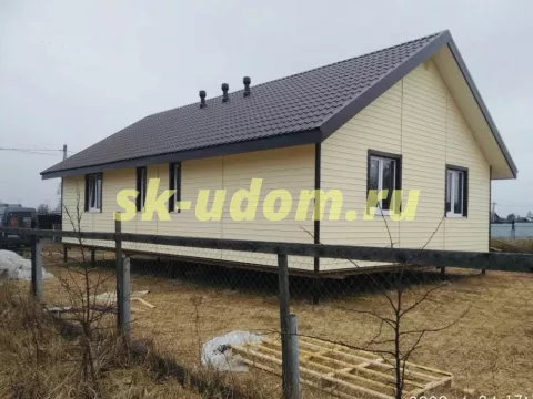 Строительство каркасного дома для постоянного проживания в городе Воскресенск Московской области