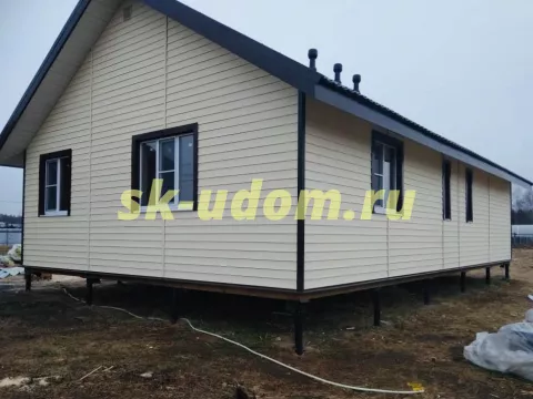 Строительство каркасного дома для постоянного проживания в городе Воскресенск Московской области