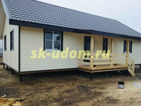 Строительство каркасного дома для постоянного проживания в городе Воскресенск Московской области