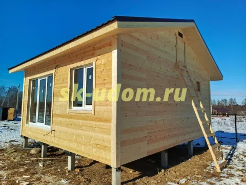 Строительство каркасной бани в КП Высокое-Гульнево Дмитровского района Московской области
