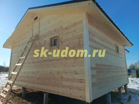 Строительство каркасной бани в КП Высокое-Гульнево Дмитровского района Московской области