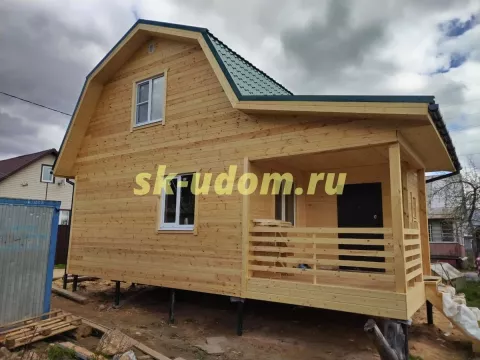 Строительство каркасного дома в СНТ «Лесной поселок» Одинцовского городского округа Московской области