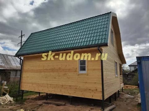 Строительство каркасного дома в СНТ «Лесной поселок» Одинцовского городского округа Московской области
