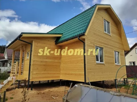 Строительство каркасного дома в СНТ «Лесной поселок» Одинцовского городского округа Московской области