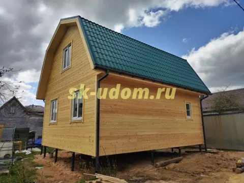 Строительство каркасного дома в СНТ «Лесной поселок» Одинцовского городского округа Московской области