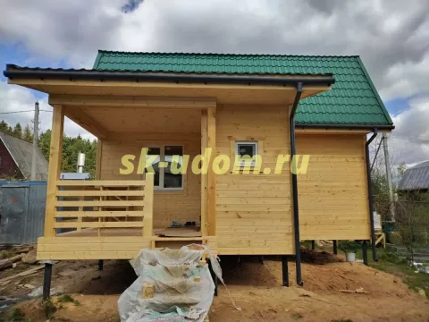 Строительство каркасного дома в СНТ «Лесной поселок» Одинцовского городского округа Московской области