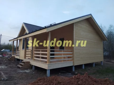 Строительство каркасного дома в г. Ярославль