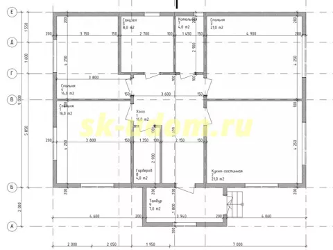 Строительство каркасного дома в городе Юрьев-Польский Владимирской области