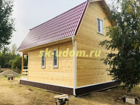 Cтроительство каркасного дома для постоянного проживания в деревне Захарово