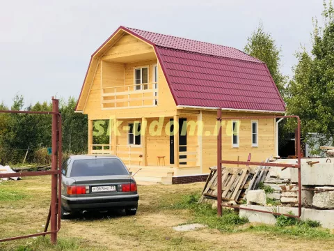 Cтроительство каркасного дома для постоянного проживания в деревне Захарово