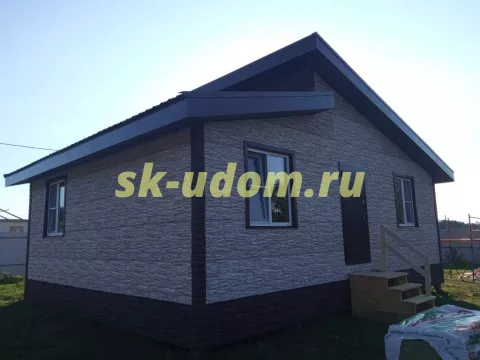 Строительство каркасного дома в д. Запрудье Собинского района Владимирской области