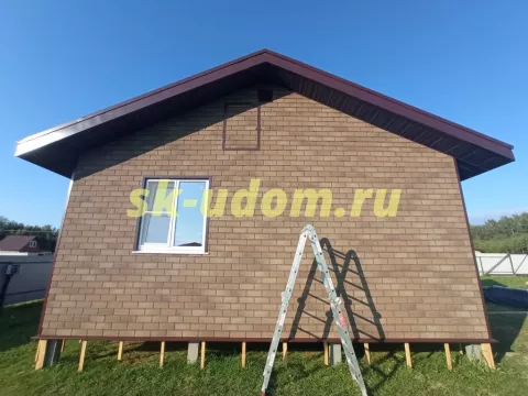 Строительство каркасного дома в д. Запрудье Собинского района Владимирской области