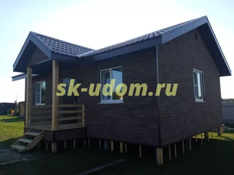 Строительство каркасного дома в д. Запрудье Собинского района Владимирской области
