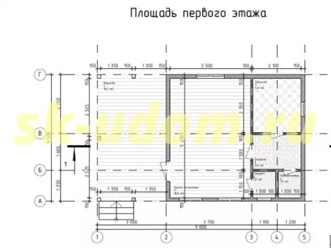 Строительство бани в коттеджном посёлке Затёсово Московской области