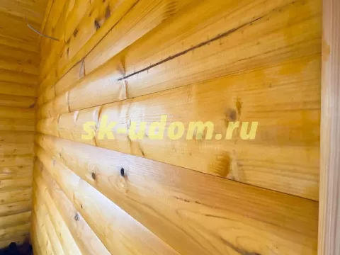 Строительство бани в коттеджном посёлке Затёсово Московской области