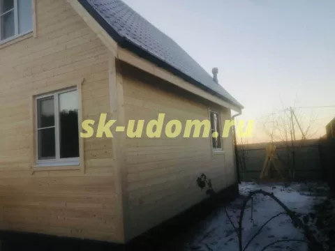 Строительство каркасного дома в СНТ Заречье Раменского района Московской области