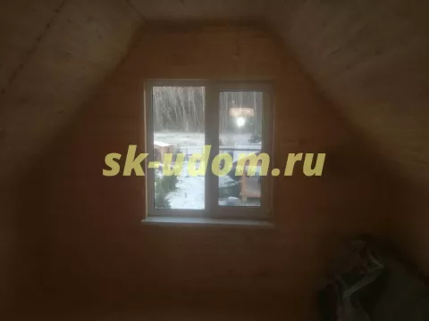 Строительство каркасного дома в СНТ Заречье Раменского района Московской области