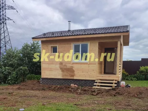 Строительство каркасной бани в д. Зелени Суздальского района Владимирской области