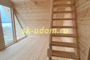 Строительство каркасного дома А-фрейм в г. Суздаль Владимирской области
