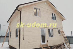 Строительство каркасного дома в с. Баскаки Суздальского района Владимирской области