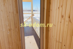 Каркасный дом для постоянного проживания в деревне Бизимово Владимирской области
