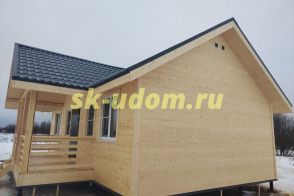 Строительство каркасного дома в д. Дегтярево Ивановской области