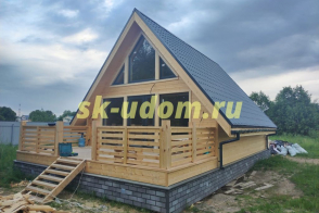 Строительство каркасного дома в ДНП Спутник Можайского района Московской области