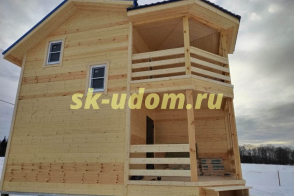 Строительство каркасного дома в п. Добрый берег городского округа Клин Московской области