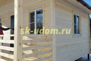 Строительство каркасного дома в СНТ Гора-89 Орехово-Зуевского района Московской области