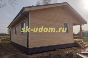 Строительство каркасного дома в д. Храпки Киржачского района Владимирской области