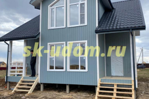 Строительство каркасного дома в с. Ивановское Чеховского района Московской области
