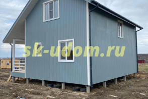 Строительство каркасного дома в с. Ивановское Чеховского района Московской области