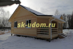Строительство каркасного дома в д. Карпово Киржачского района Владимирской области