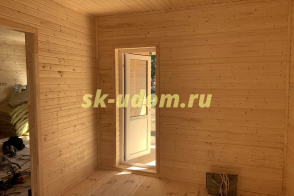 Строительство каркасного дома для постоянного проживания под ключ в посёлке Киевский Нарофоминского района Московской области