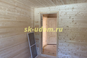 Строительство каркасного дома для постоянного проживания под ключ в посёлке Киевский Нарофоминского района Московской области