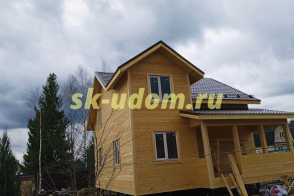 Строительство каркасного дома для постоянного проживания в СНТ Киржач-1 Петушинского района Владимирской области