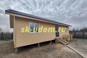 Строительство каркасного дома в с. Китово Шуйского района Ивановской области