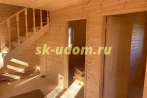 Строительство каркасного дома в д. Князьчино Талдомского района Московской области